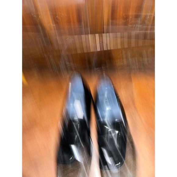 Bacco Bucci  Black Patent Leather  Top Strap Detail Made n Italy  Loafers  10.5W main image 13